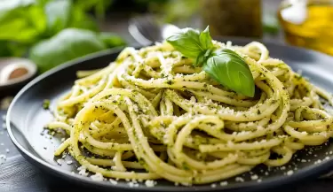 pasta con pesto