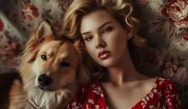 mujer animal