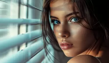 mujer melancolica