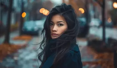 mujer inocente