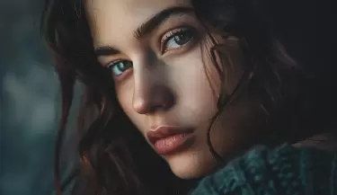 mujer nerviosa