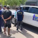 (Videos) Detuvieron en Guaymalln a tres personas con pedido de captura internacional