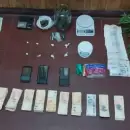 Cuatro detenidos en un allanamiento: Secuestraron droga, celulares y dinero en efectivo