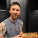 Lionel Messi recibi un regalo especial desde Santa Fe: Bolitas edicin "Campeones del Mundo"