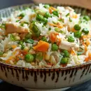 La receta de arroz con pollo lista en media hora y deliciosa