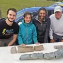 Padre e hija realizaron un hist�rico descubrimiento paleontol�gico