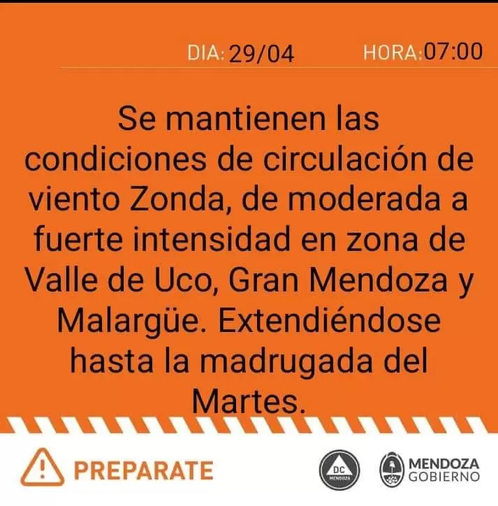Alerta naranja