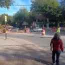 Se habilit media calzada de un importante cruce de calles en Ciudad