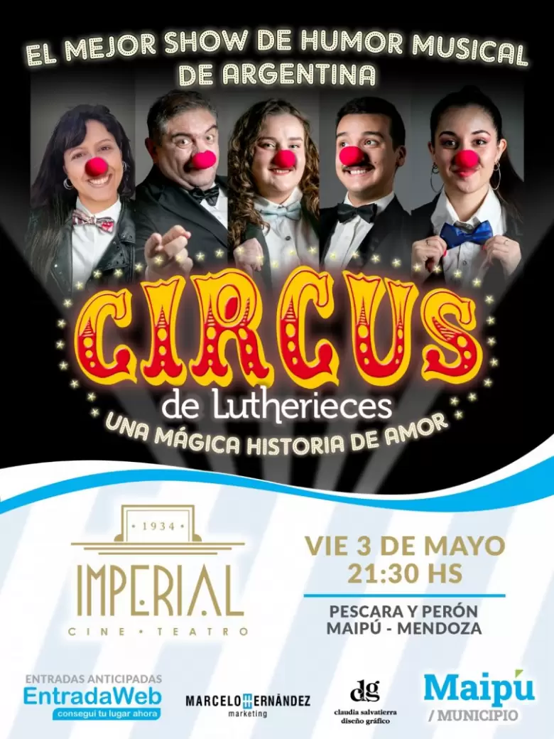 circus - lutherieces - flyer imperial