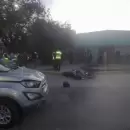 Dos heridos tras un choque entre una camioneta y una moto en Las Heras