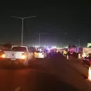 Acceso Sur: Choque m�ltiple con heridos y caos en el tr�nsito