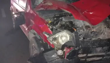 Accidente acceso Sur
