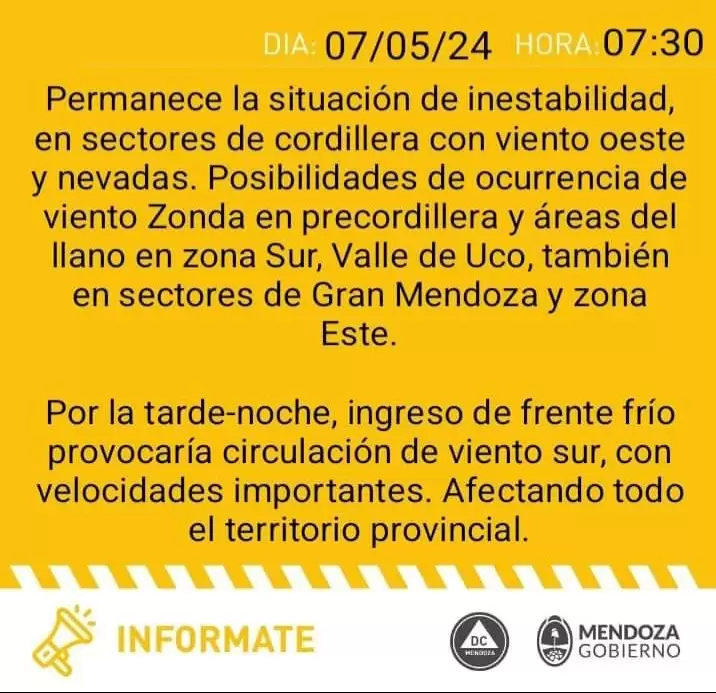 Alerta amarilla