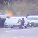 Audaz robo de una camioneta que transportaba 60 paquetes de Mercado Libre