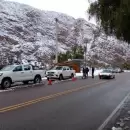Hay un corte de tr�nsito hacia el Manzano Hist�rico, por nevadas intensas