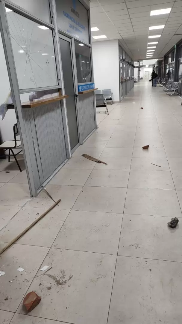 Ataques en la terminal de San Mart�n