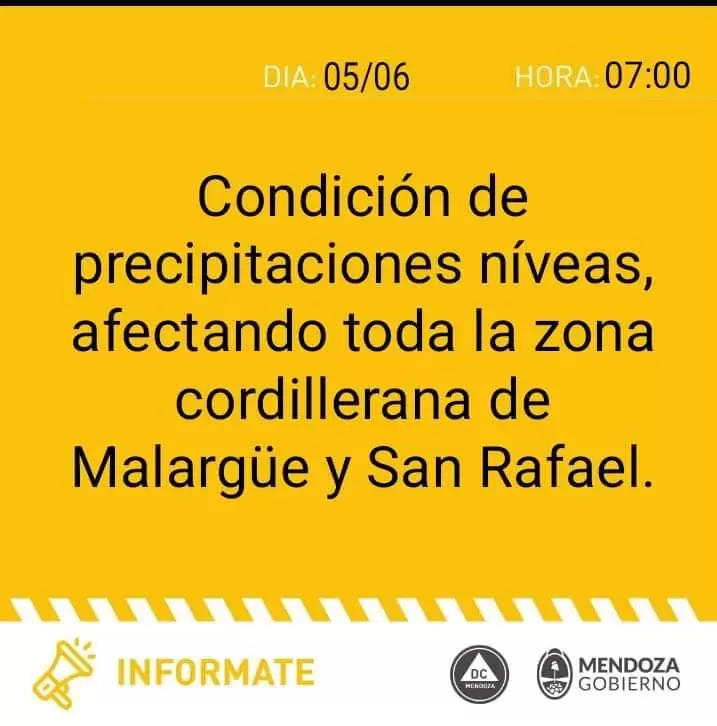 Alerta amarilla