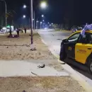 Siniestro vial: un taxi choc� a un motociclista en el Acceso Norte
