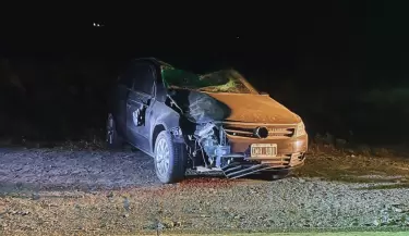 Accidente en Ruta 40