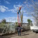 Rivadavia coloc� nuevas luminarias y benefici� a m�s de 300 vecinos de Los Campamentos