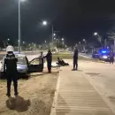 Un conductor ebrio perdi� el dominio de su auto y termin� en la banquina