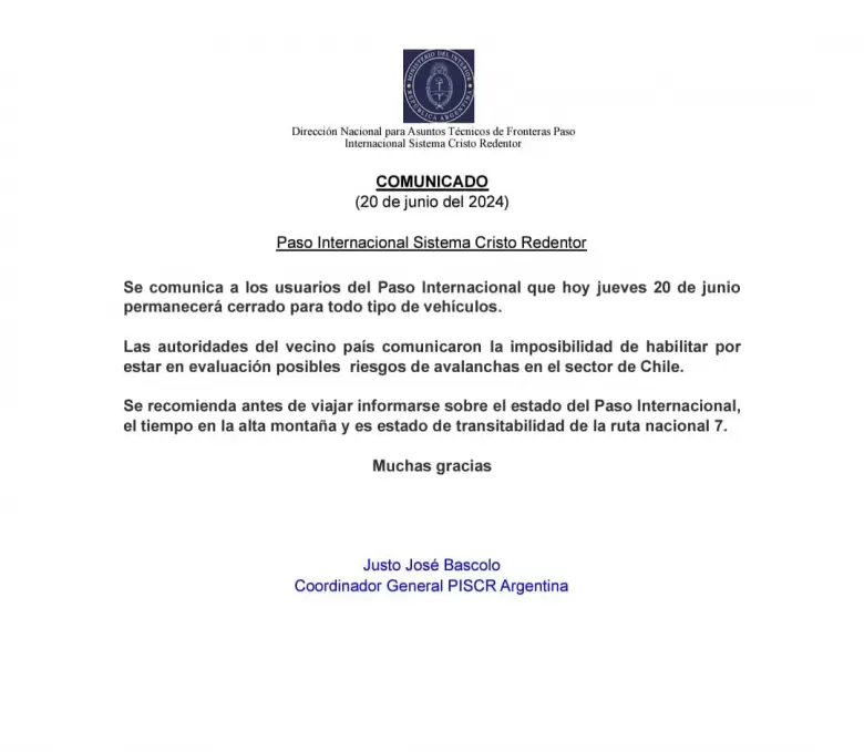 paso a chile
