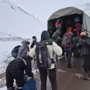 Mucha nieve, viento blanco y avalanchas obligan a evacuaciones y cortes de rutas en Mendoza