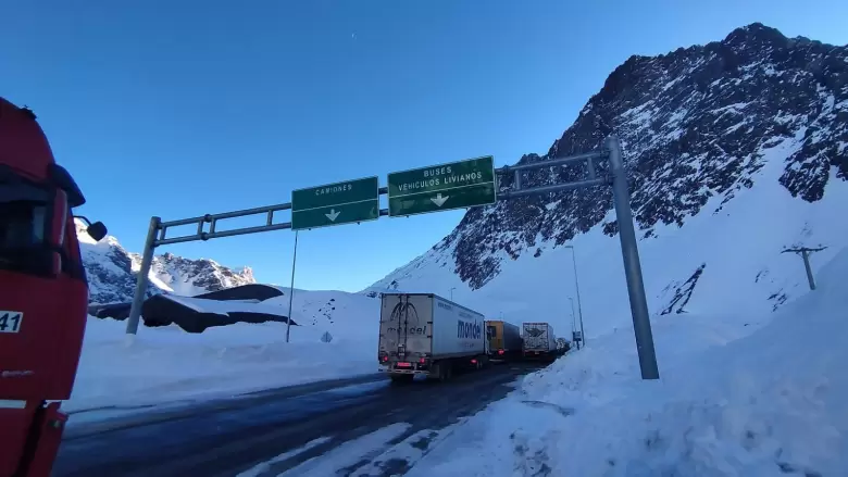 Se habilit� el Paso a Chile tras diecisiete d�as de cierre
