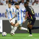 En un duro partido, Argentina venci� a Ecuador por penales y avanz� a las semi
