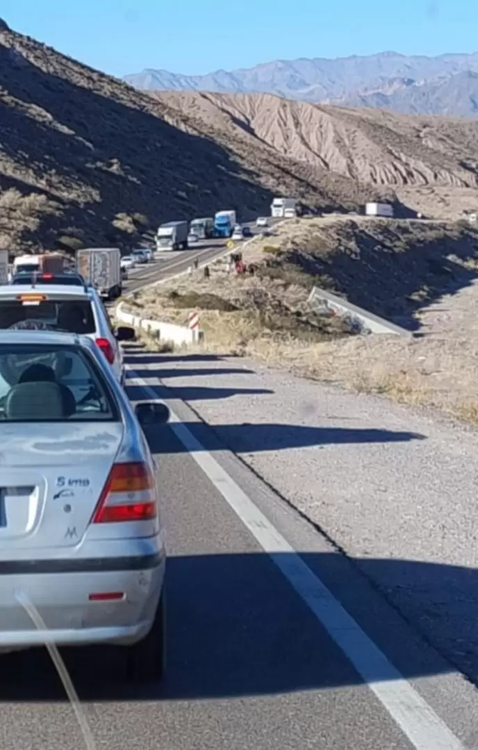Accidente cami�n alta monta�a