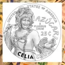 Descubre c�mo es la moneda de Celia Cruz de 25 centavos de d�lar