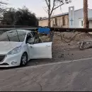 Volv�an del boliche alcoholizados y chocaron contra un poste de luz en Medrano