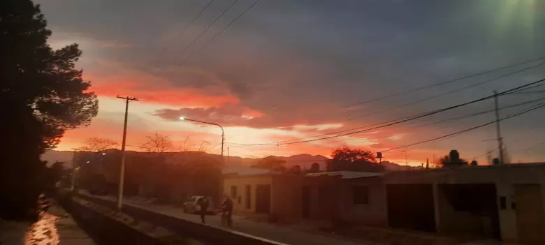 atardecer en mendoza