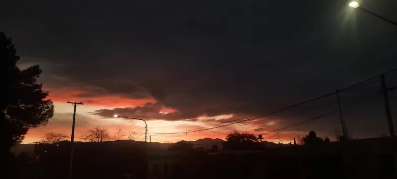 atardecer en mendoza