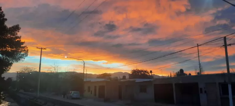 atardecer en mendoza