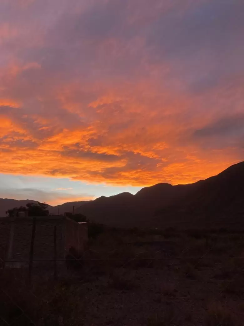 atardecer en mendoza