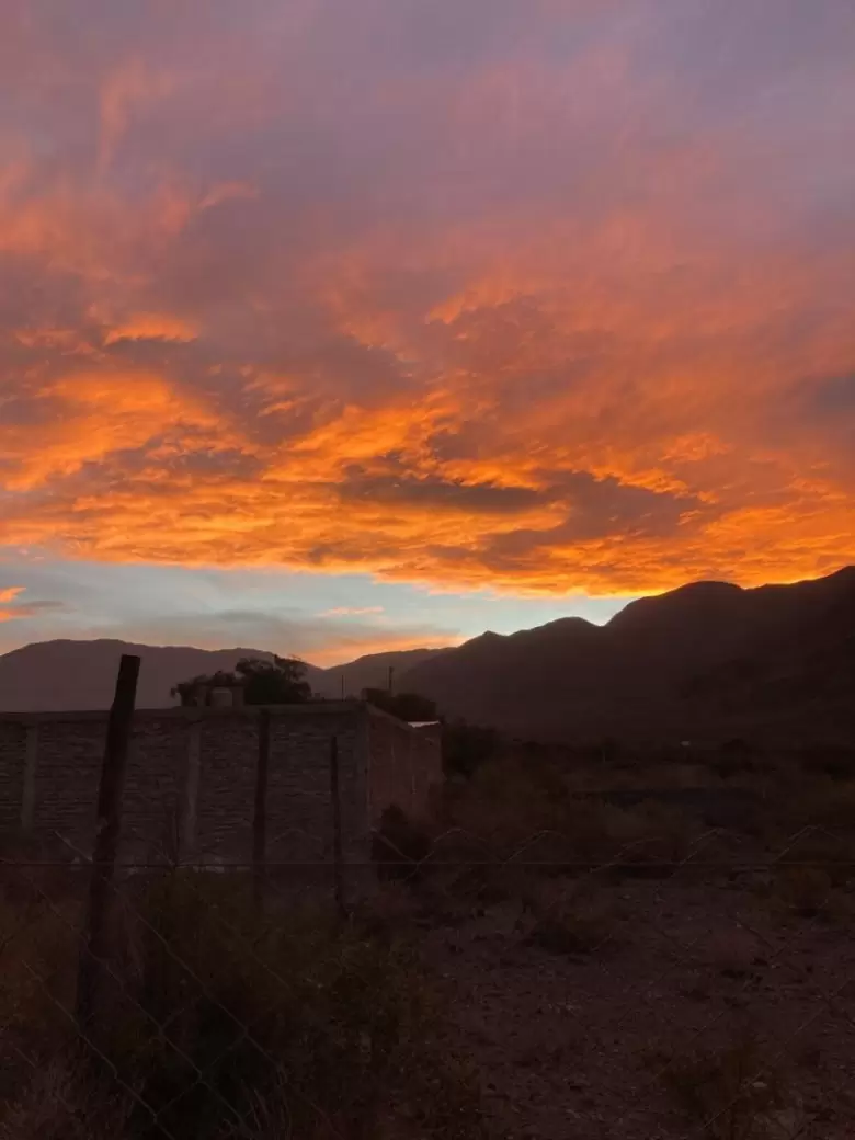atardecer en mendoza