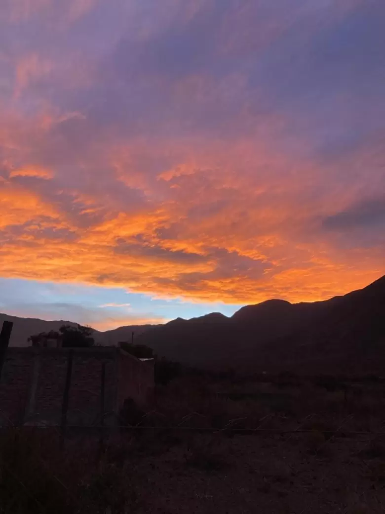 atardecer en mendoza