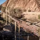 Tras una serie de reparaciones, habilitaron el famoso puente colgante de Cacheuta