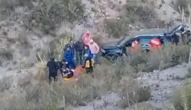 Accidente en San Rafael. Auto cay� al vac�o ( 28 de julio de 2024 )