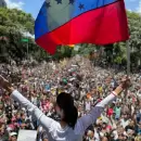 Mar�a Corina Machado encabez� una masiva marcha opositora contra Nicol�s Maduro