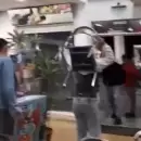 La feroz pelea en un boliche de Rivadavia que termin� con agresiones en una estaci�n de servicio