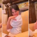 (Video) Alberto Fern�ndez y Tamara Pettinato, un amor oculto en plena pandemia: "Te amo"