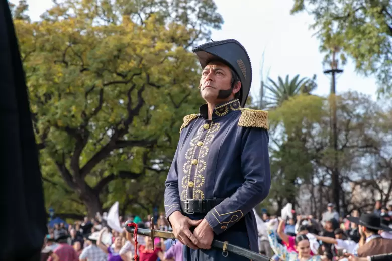 HOMENAJE A SAN MART�N PLAZA INDEPENDENCIA