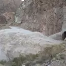 Por el alerta de intensas lluvias, suspendieron la descarga del dique Potrerillos