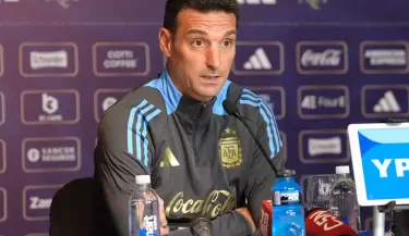 scaloni conferencia de prensa