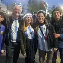 (Fotos y video) Con la ilusi�n renovada, los hinchas vivieron la previa del duelo ante Chile