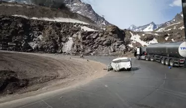 Accidente en los Caracoles