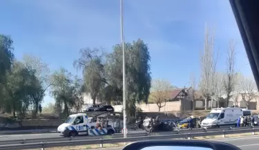accidente acceso sur