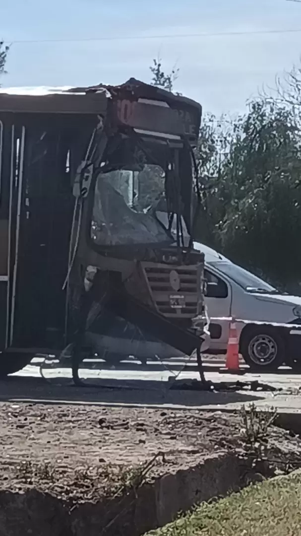 accidente las heras